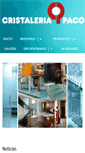 Mobile Screenshot of cristaleriapaco.com